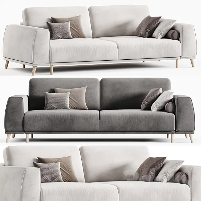 Laronsa Sofa By Divan Ru 3D Model Laronsa Sofa By Divan Ru 3D Model