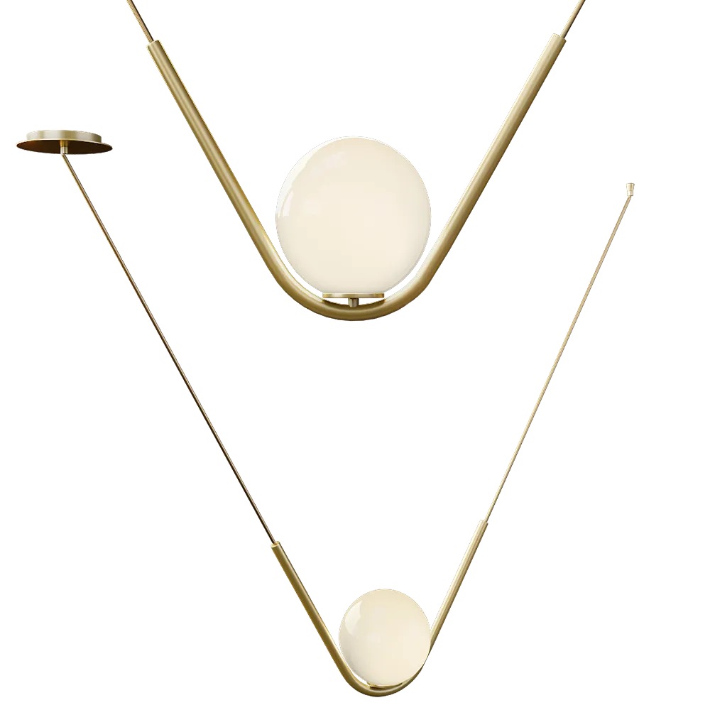 Larose Guyon – Ceiling lamp Perle 1 3D Model