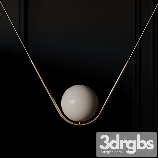 Larose guyon – perle-1-pendant-light 3D Model Download