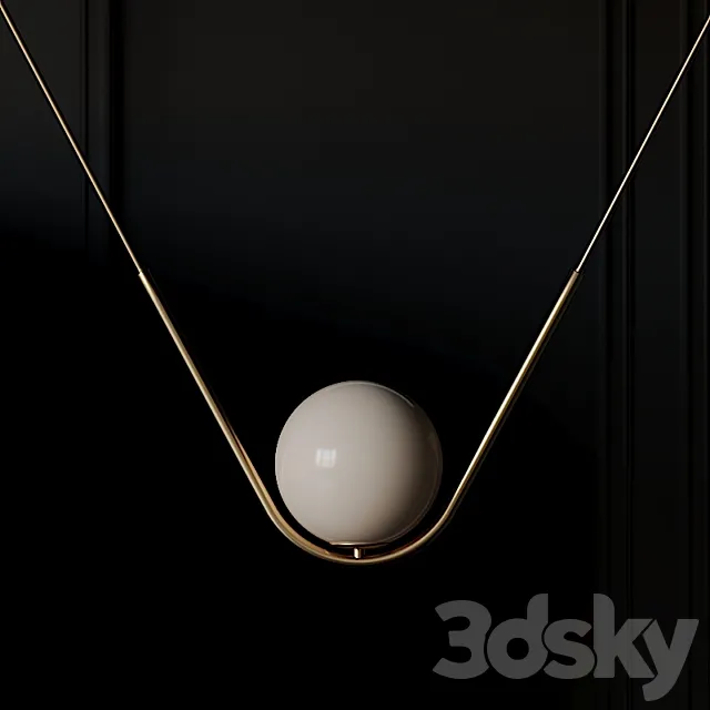 LAROSE GUYON – perle-1-pendant-light 3D Model