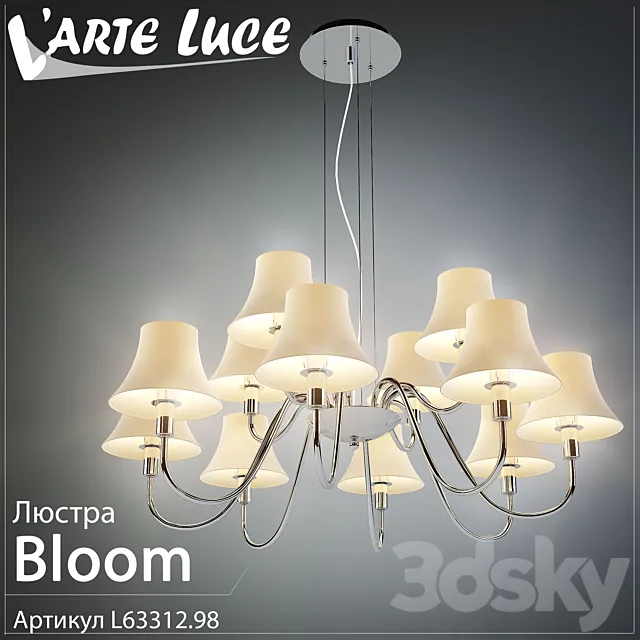 Larte Luce Bloom L63312.98 3D Model Larte Luce Bloom L63312.98 3D Model
