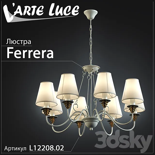 Larte Luce Ferrera series model L 12208.02 3DModel Larte Luce Ferrera series model L 12208.02 3DModel