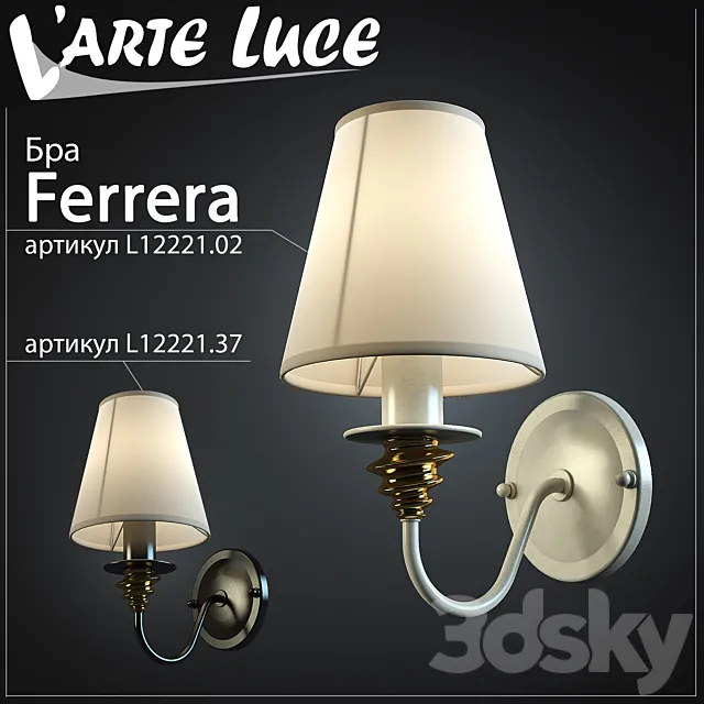 Larte Luce Ferrera series model L 12221.02 3DModel