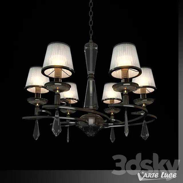 Larte Luce Fizz L50806.98 3D Model Larte Luce Fizz L50806.98 3D Model