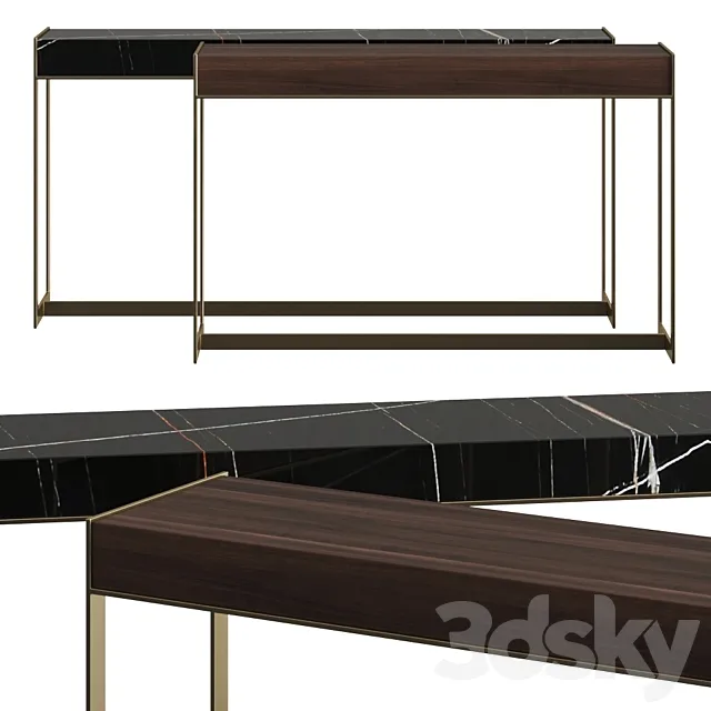 Laskasas Anthony Console Tables 3D Model