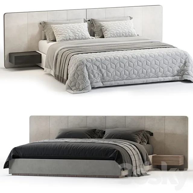 Laskasas BONNIE Bed 3DModel Laskasas BONNIE Bed 3DModel