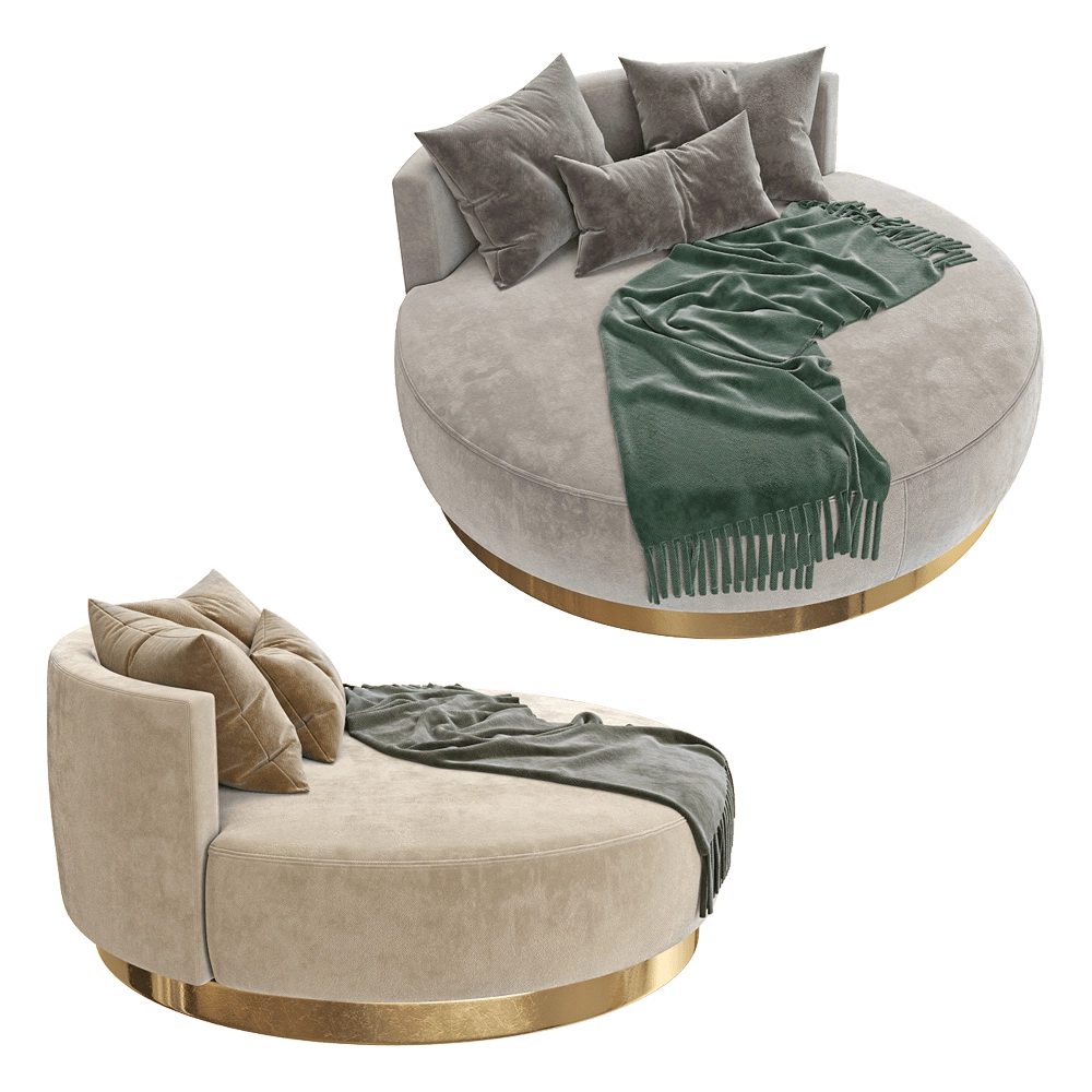 Laskasas – Chaise lounge Scarlet 3D Model Laskasas – Chaise lounge Scarlet 3D Model