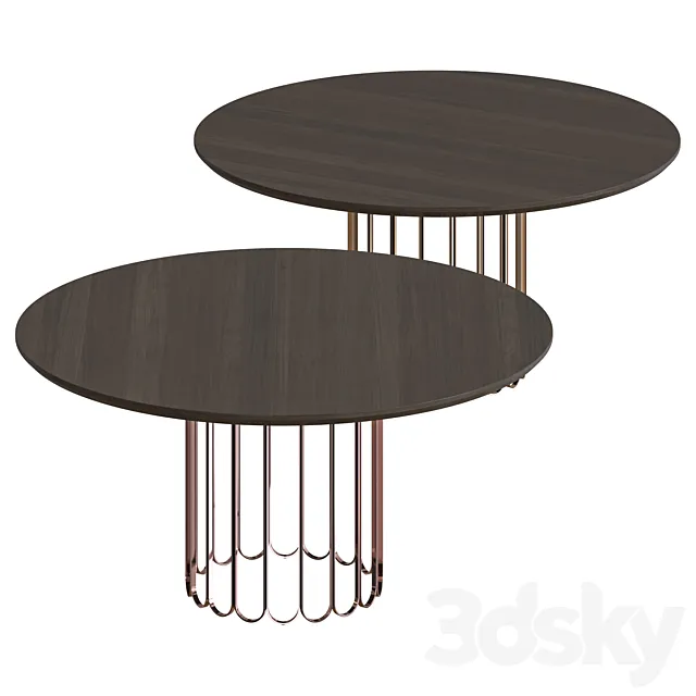 Laskasas Cheryl Dining Table 3D Model