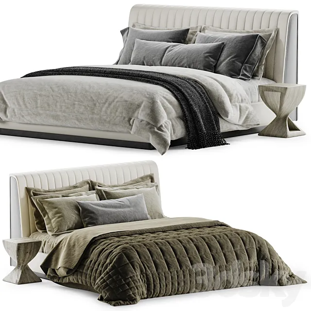 Laskasas Harry Bed 3D Model Laskasas Harry Bed 3D Model