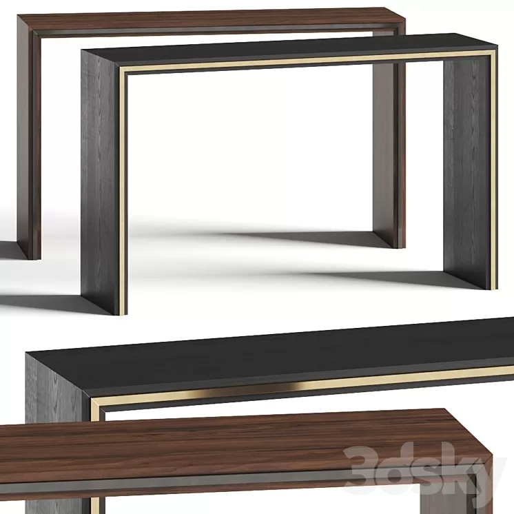 Laskasas Rory Console Table 3D Model Laskasas Rory Console Table 3D Model