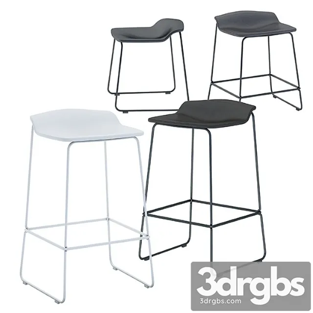 Last minute stool by patricia urquiola 2 3D Model Download Last minute stool by patricia urquiola 2 3D Model Download