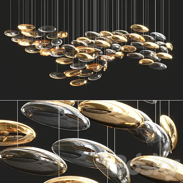 Lasvit chandelier 3DModel