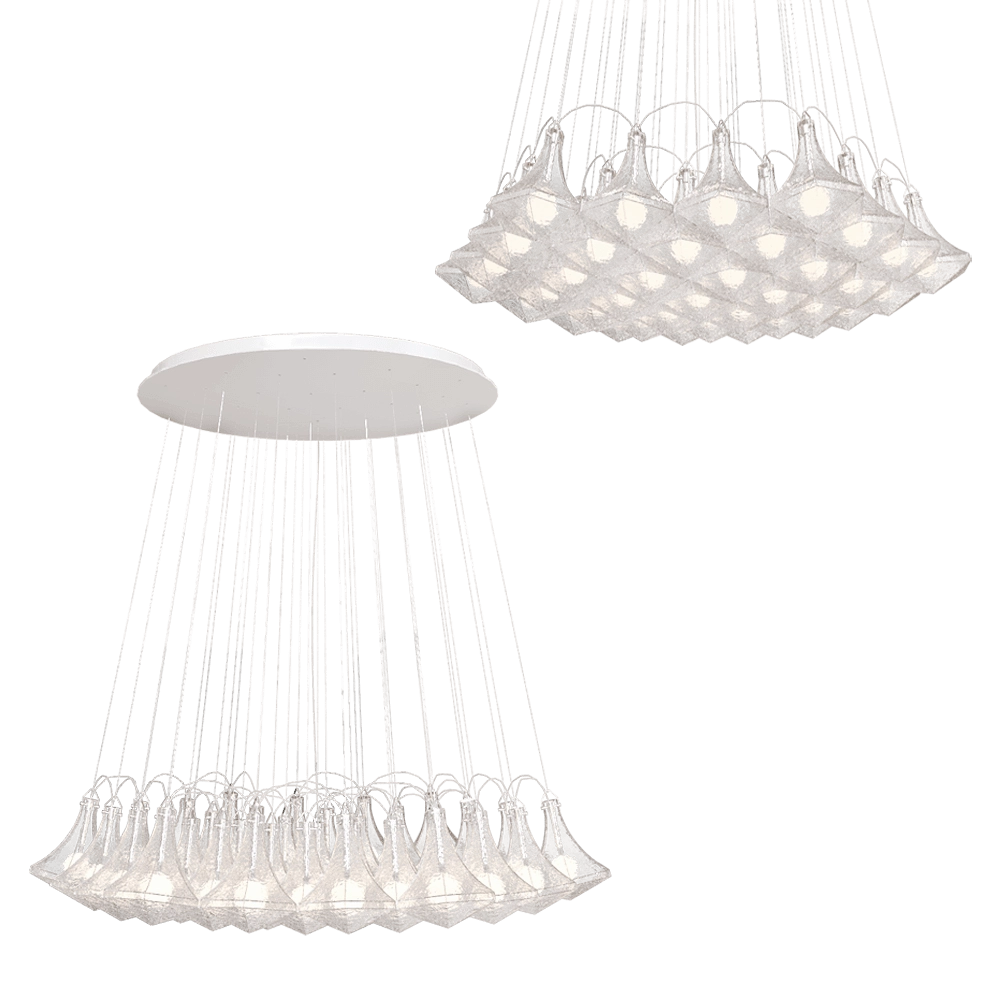 LASVIT – Chandelier Facets 3D Model LASVIT – Chandelier Facets 3D Model