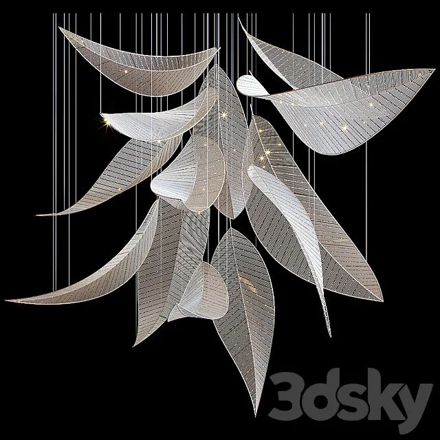 LASVIT Crystal Palm 3D Model