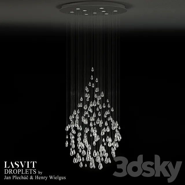 Lasvit Droplets Pendant 3DModel