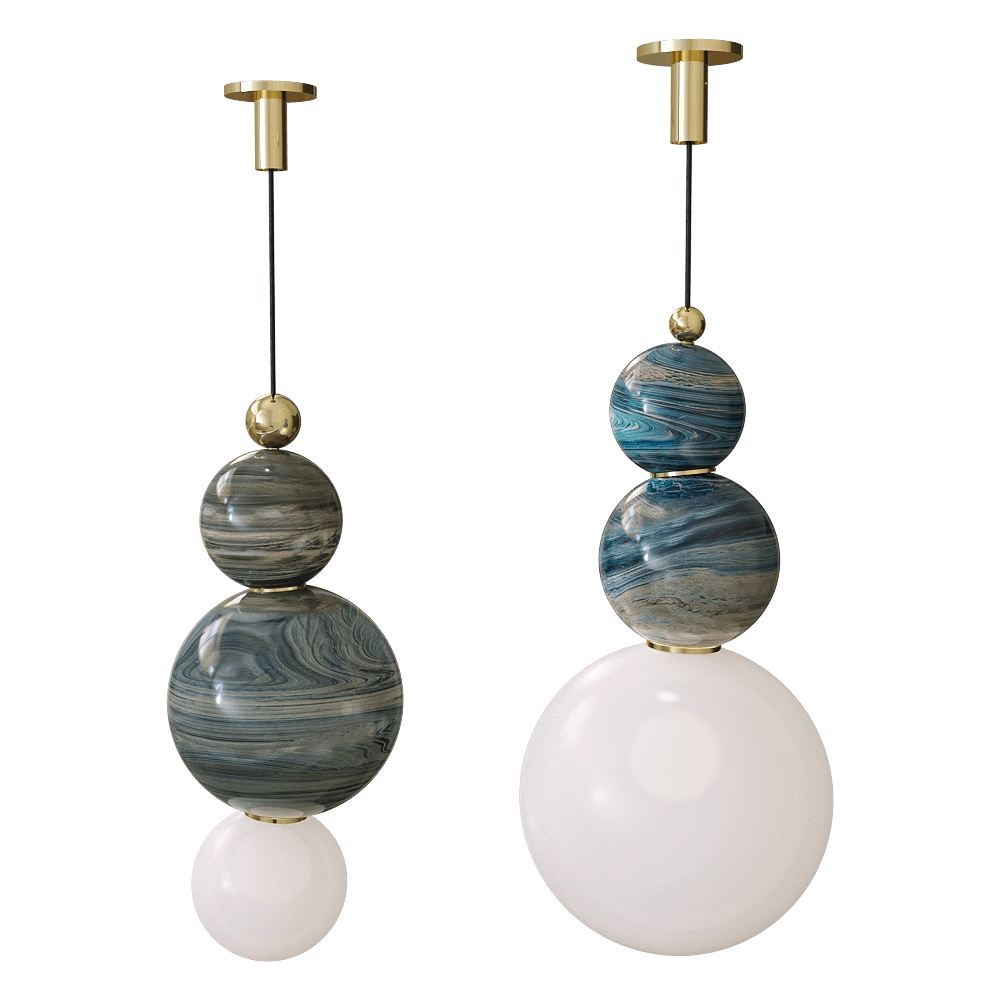 LASVIT – Pendant lamp Spacey 3D Model LASVIT – Pendant lamp Spacey 3D Model