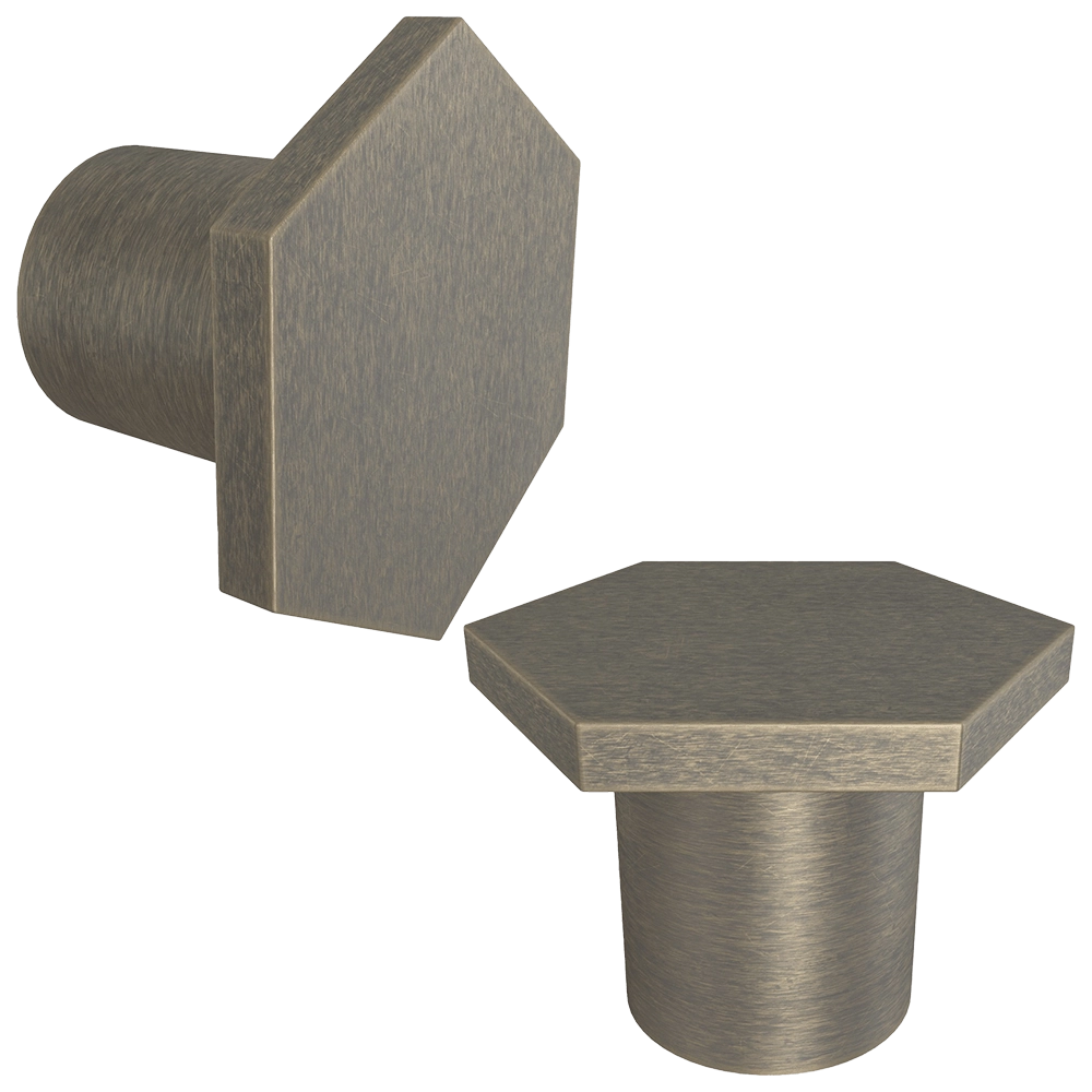 Latuning – Door handle Hexagon 2 SP 3D Model