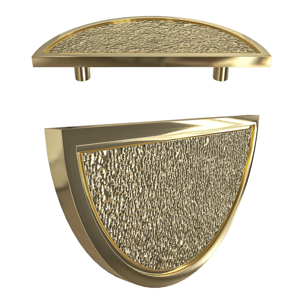 Latuning – Door handle Round Sun LP 3D Model