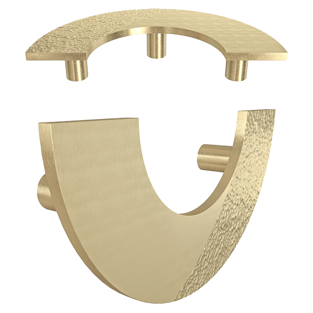 Latuning – Door handle Stamped Round LS 3D Model