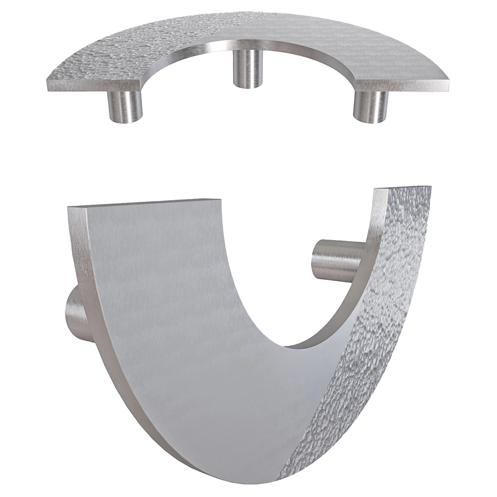 Latuning – Door handle Stamped Round NS 3D Model