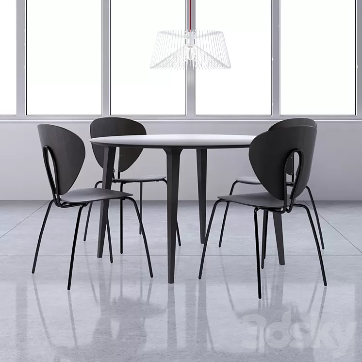 Lau and Globus set by STUA 3D Model Lau and Globus set by STUA 3D Model