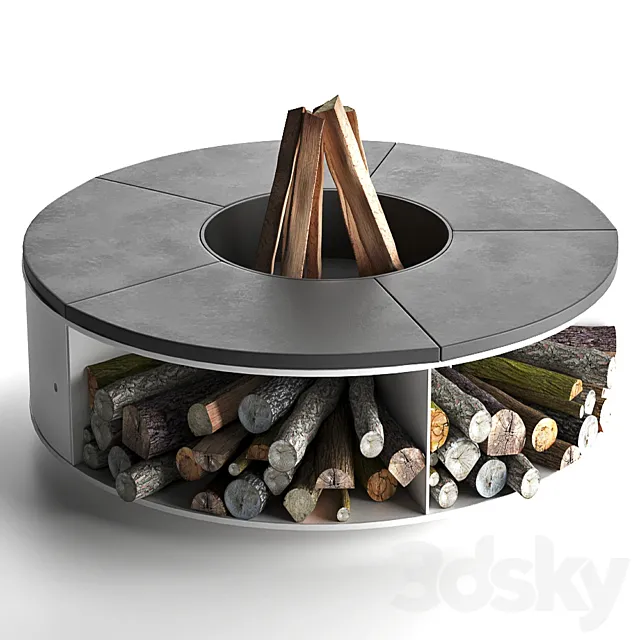 Laubo fuego cubbi 3D Model Laubo fuego cubbi 3D Model