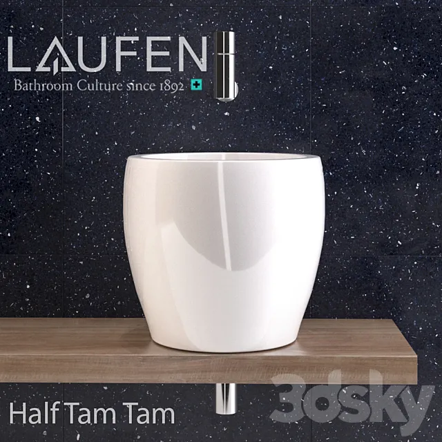 Laufen Alessi – Half Tam Tam 3D Model Laufen Alessi – Half Tam Tam 3D Model
