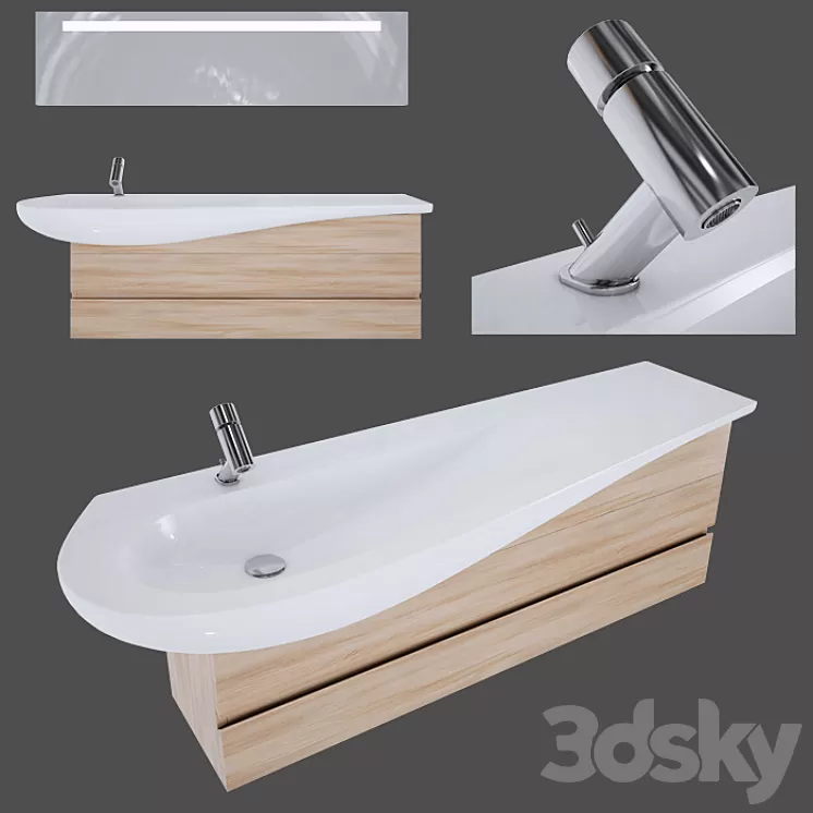 Laufen Il Bagno Alessi One 3D Model