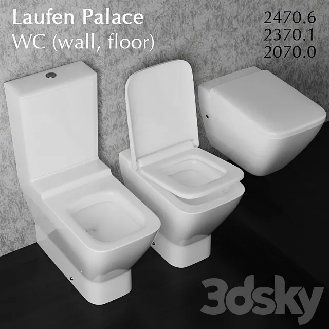 Laufen Palace WC 3DModel