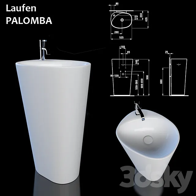 Laufen Palomba 3DModel Laufen Palomba 3DModel