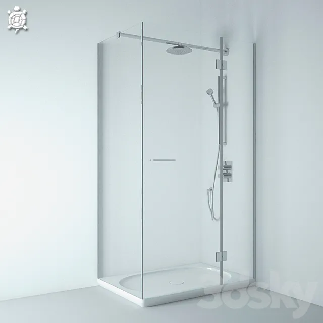 Laufen Shower 3D Model Laufen Shower 3D Model
