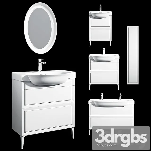 Laufen the New Classic Washbasins 2 3D Model Download