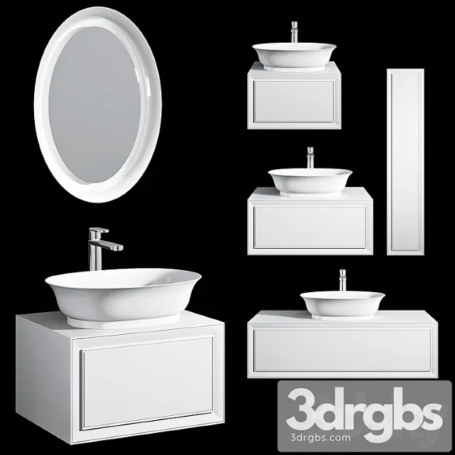 Laufen The New Classic Washbasins 3D Model Download