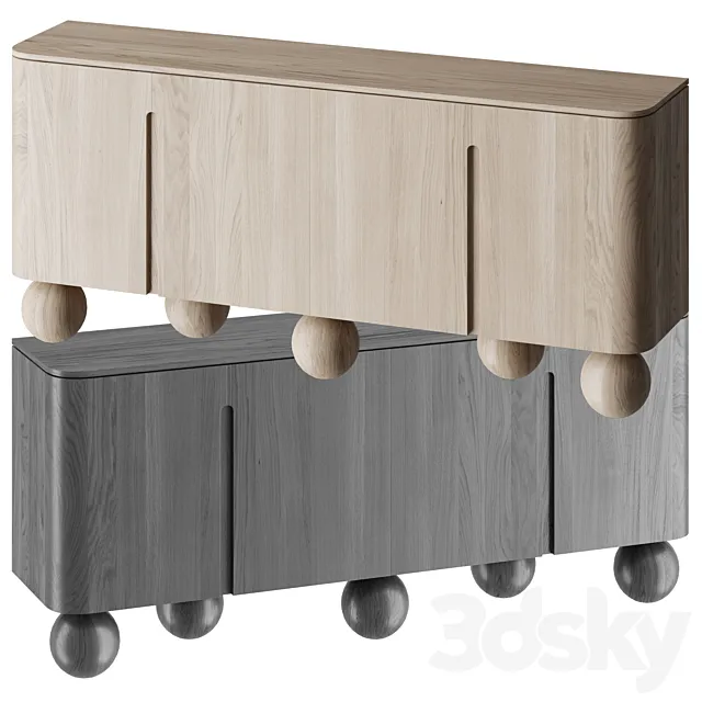 LAUGNA | Cabinet 3D Model LAUGNA | Cabinet 3D Model