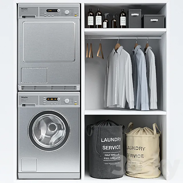 Laundry 3D Model Laundry 3D Model