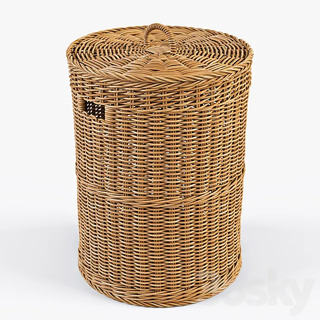 Laundry basket 002 3DModel Laundry basket 002 3DModel
