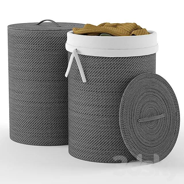 Laundry basket 3D Model Laundry basket 3D Model