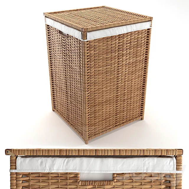 Laundry Basket Branes Ikea 3D Model