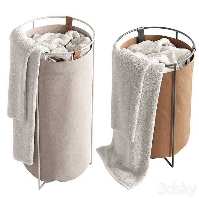 Laundry baskets by Mavis and Osborn 3D Model