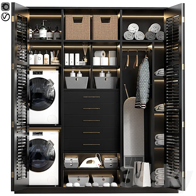 Laundry room 01 3DModel