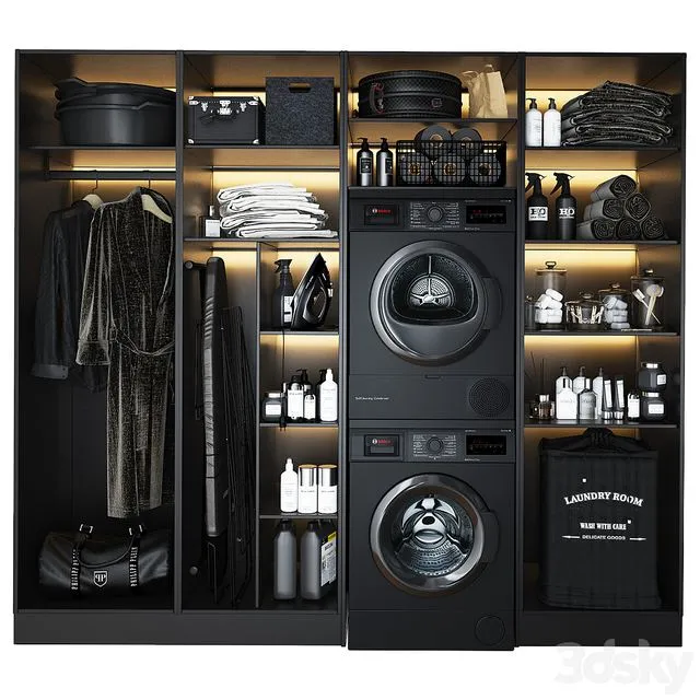 Laundry room 3 3D Model