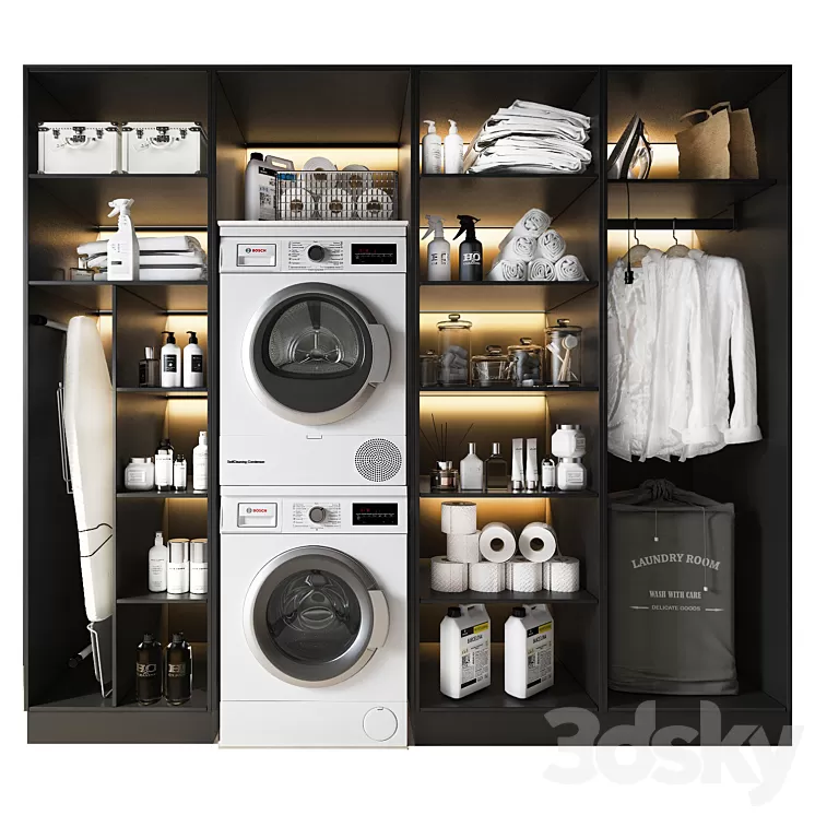 Laundry room 3D Model
