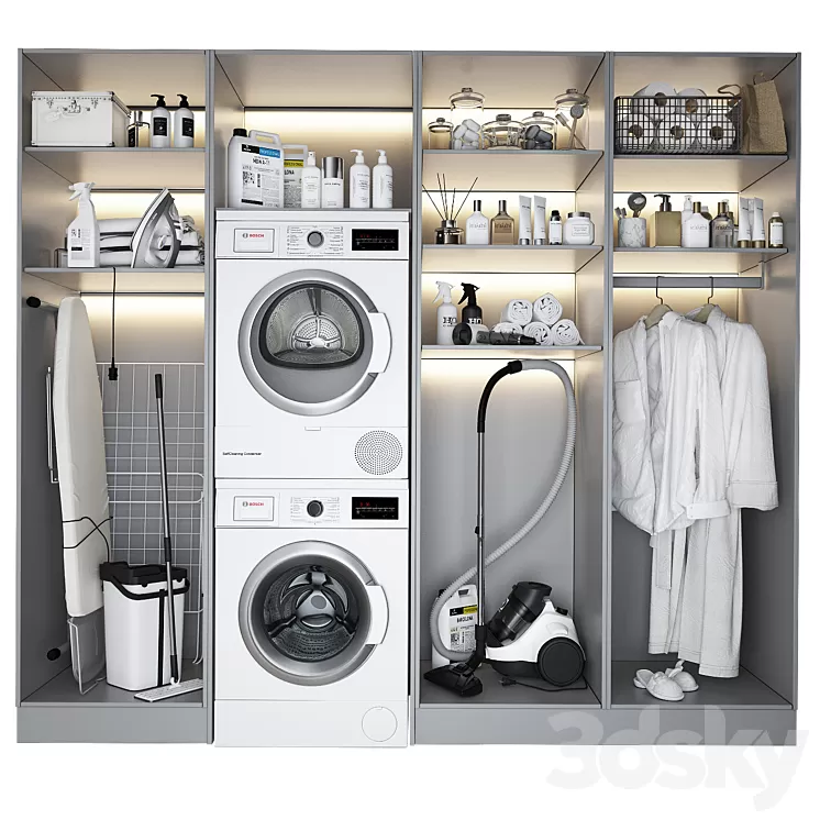 Laundry room 4 3D Model