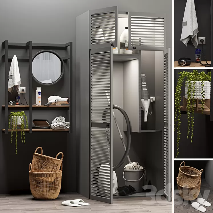 Laundry set04- part 2 of laundry set02 3D Model Free Download Laundry set04- part 2 of laundry set02 3D Model Free Download