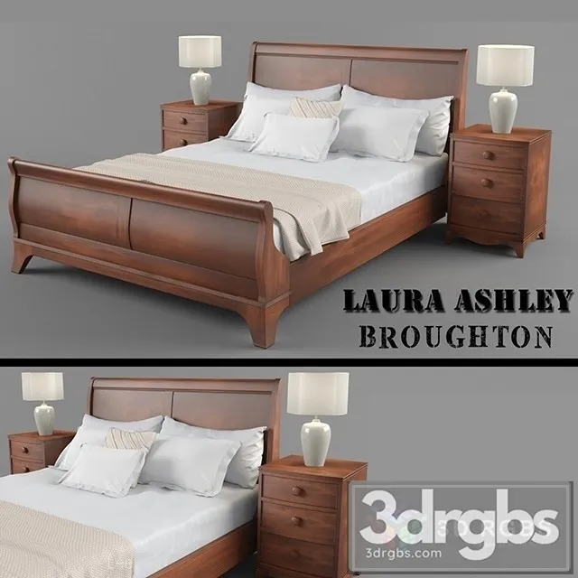 Laura Ashley Broughton Bed 3D Model Download