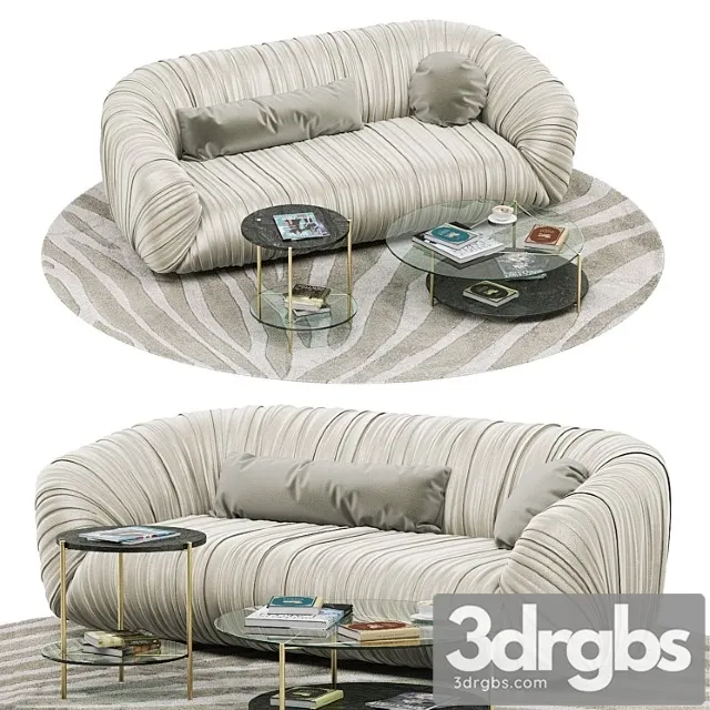 Laurameroni drape sofa echo table 2 3D Model Download Laurameroni drape sofa echo table 2 3D Model Download