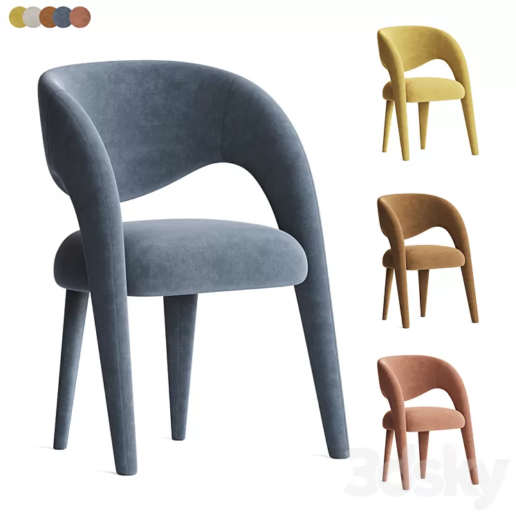 Laurence Chair 1stdibs 3D Model Free Download