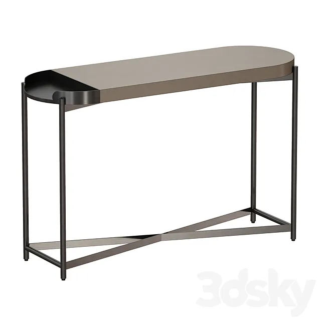 Laurie Gray Console Table (Crate and Barrel) 3DModel
