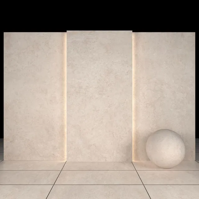 Lava Beige Stone 02 3D Model