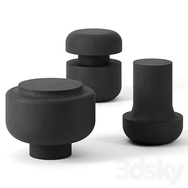 Lava tables by STEPHANE PARMENTIER 3DModel